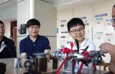 14岁少年“手搓”航空发动机引发热议 航空大佬紧急辟谣：他不是我孙子