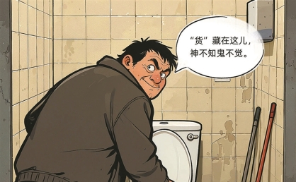 无接触型贩毒链曝光：公厕竟成毒品“快递柜”